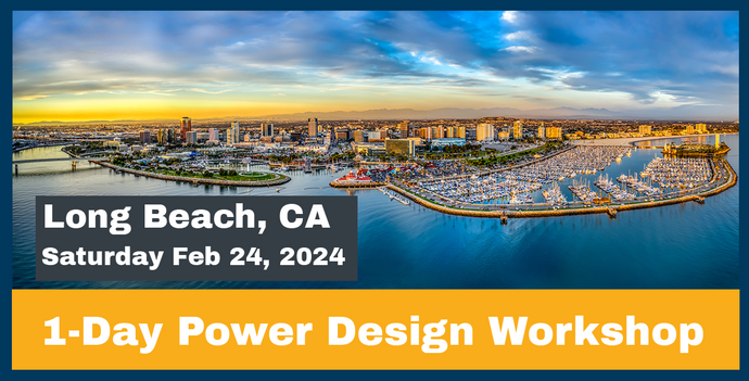 1-Day Workshop: FEB 24, 2024 in Long Beach, CA (LIVE and ONLINE attendance options)
