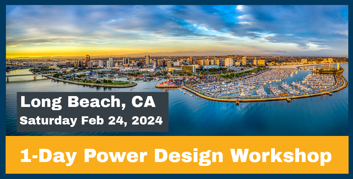 1-Day Workshop STUDENT Pricing: FEB 24, 2024 in Long Beach, CA (LIVE and ONLINE attendance options)